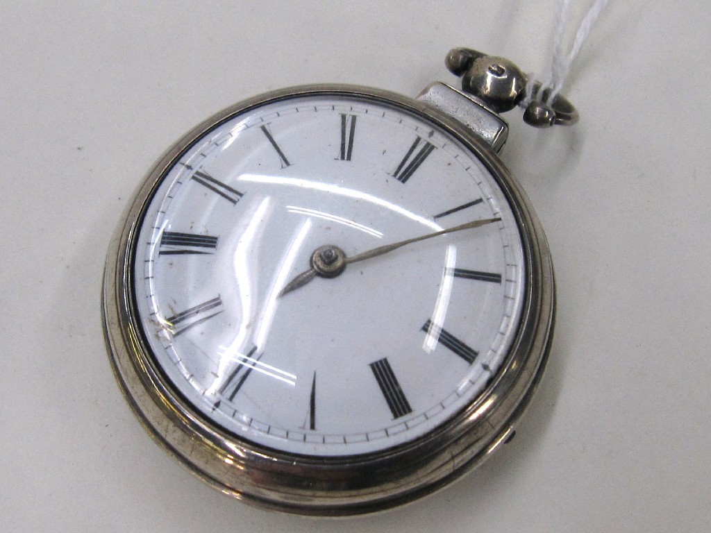 Appraisal: Silver pair cased pocket watches Birmingham