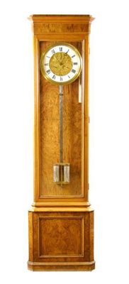 Appraisal: A rare th century French walnut cased regulator with a