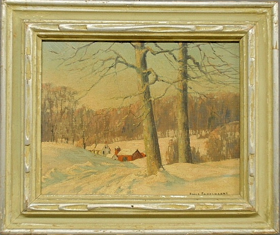 Appraisal: - Engelhardt Edna Palmer American Pennsylvania - oil on artist