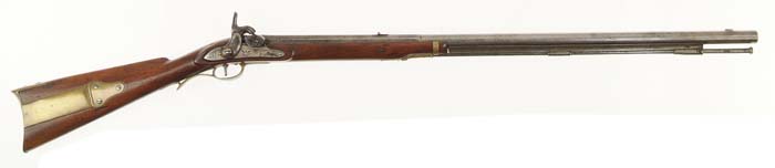 Appraisal: CONVERTED HARPERS FERRY MODEL RIFLE Cal smooth bore NSN -