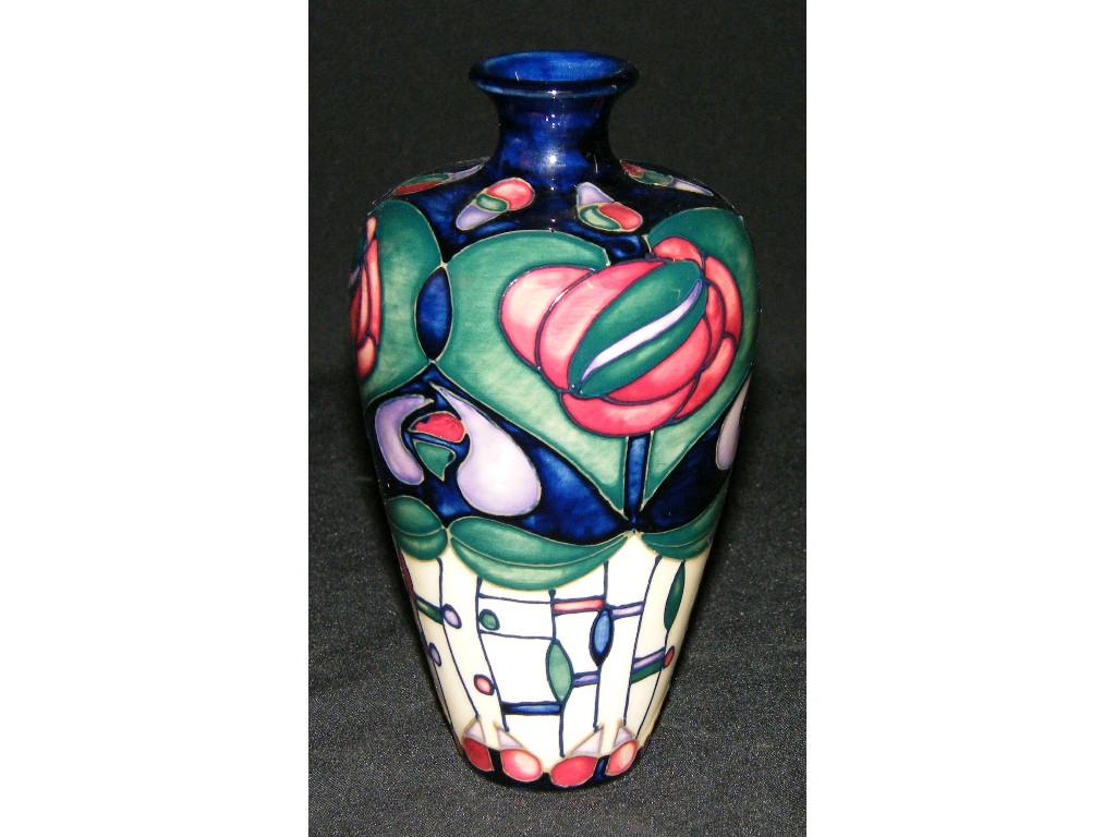 Appraisal: Modern Moorcroft Makintosh shouldered vase impressed and imprinted factory marks