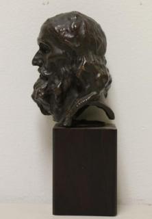 Appraisal: After RODIN Bronze Study for Head of Eustache de Saint-Pierre