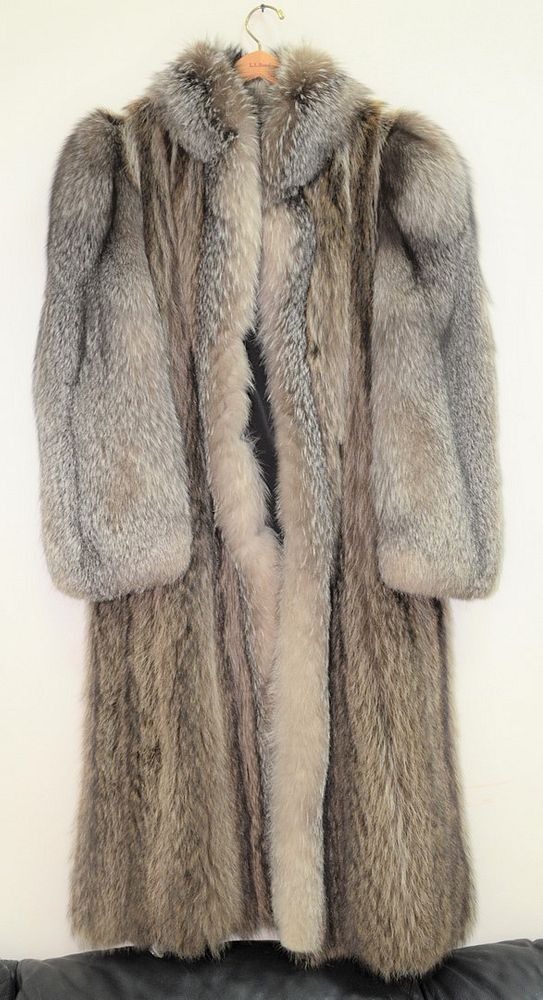 Appraisal: Hudson's Bay Company fox fur full length coat Hudson's Bay