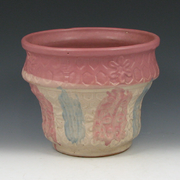 Appraisal: Hull Early Stoneware - Jardiniere - Mint Early Stoneware jardiniere