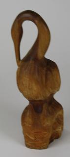 Appraisal: NW Coast Inuit carving of a pelican sitting on a