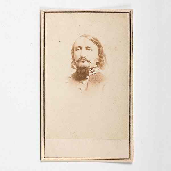 Appraisal: Confederate General George Pickett CDV by Brady An E H