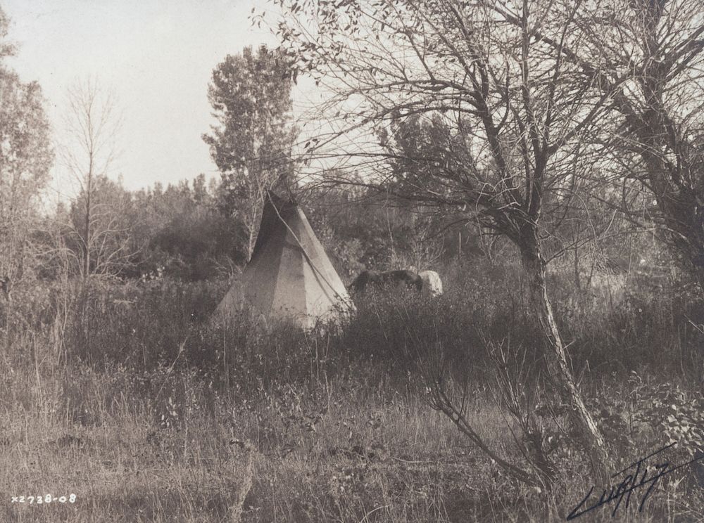 Appraisal: Edward Sheriff Curtis American - Autumn Apsaroke Edward Sheriff Curtis