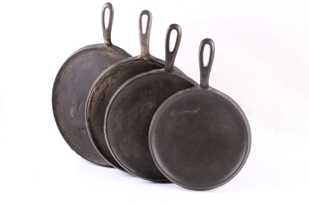 Appraisal: Griswold Antique Cast Iron Handle Griddle Set Featured in this