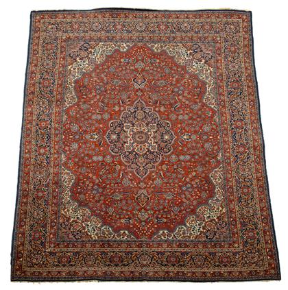 Appraisal: Kashan carpetcentral persia circa