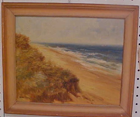 Appraisal: Wendell Rogers Cape Cod - oil on canvas board beach