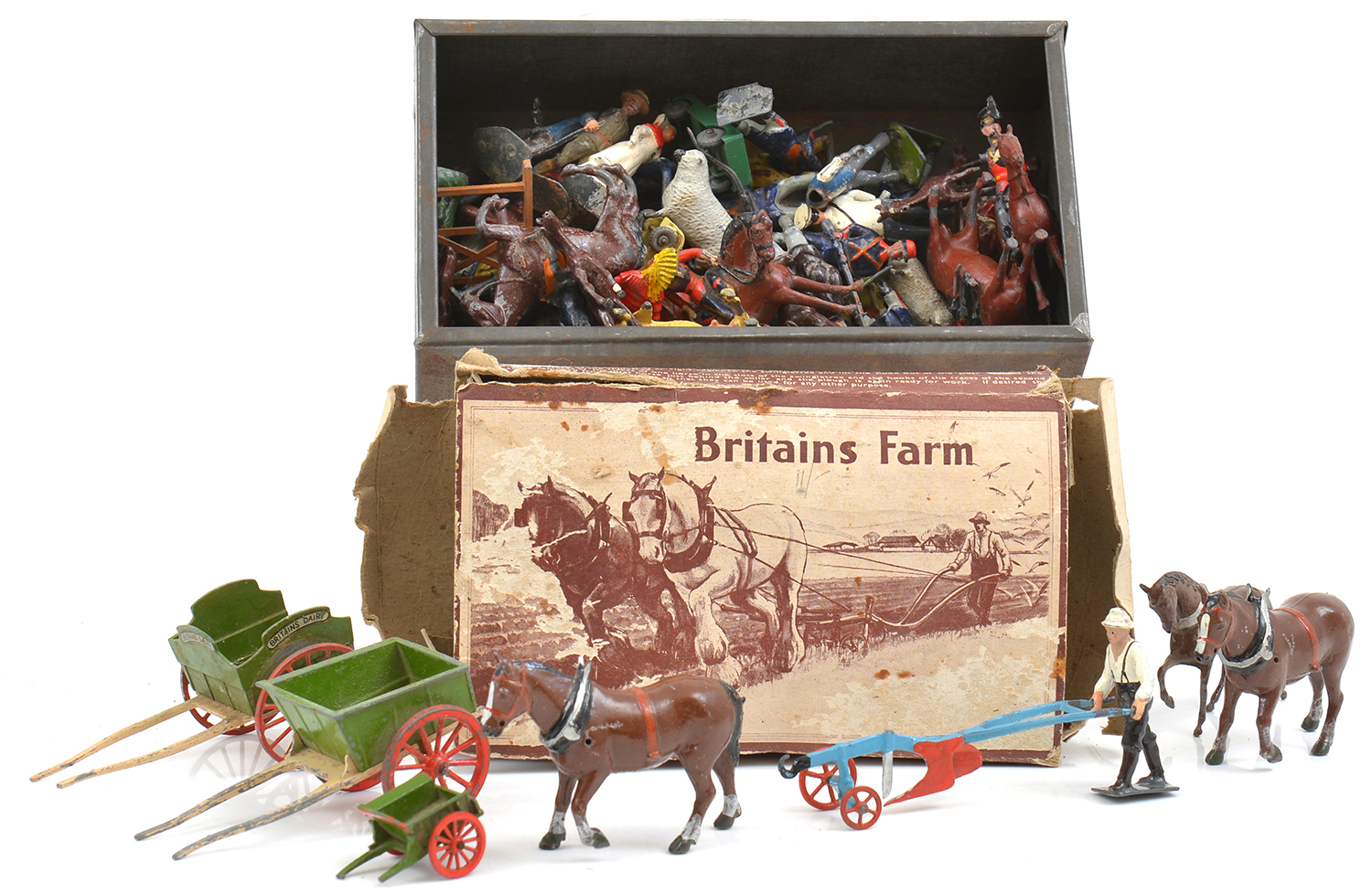 Appraisal: A COLLECTION OF BRITAINS INCLUDING NO F GENERAL PURPOSE PLOUGH