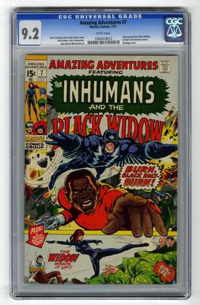 Appraisal: Amazing Adventures CGC Marvel Comics Click for full description