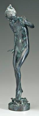 Appraisal: Harriet Whitney Frishmuth bronze New York - Playdays signed in