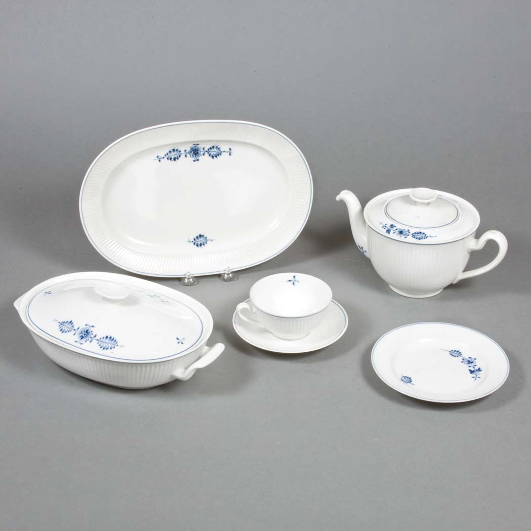 Appraisal: Royal Copenhagen Porcelain Dinner Service