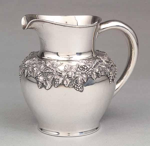 Appraisal: An Antique Gorham Sterling Silver Pitcher for Bailey Banks Biddle