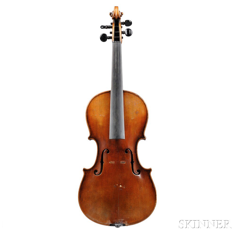 Appraisal: Modern German Violin c s labeled LAURENTIUS STORIONI length of