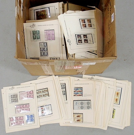 Appraisal: - Collection of hundreds of stamps- s first day United