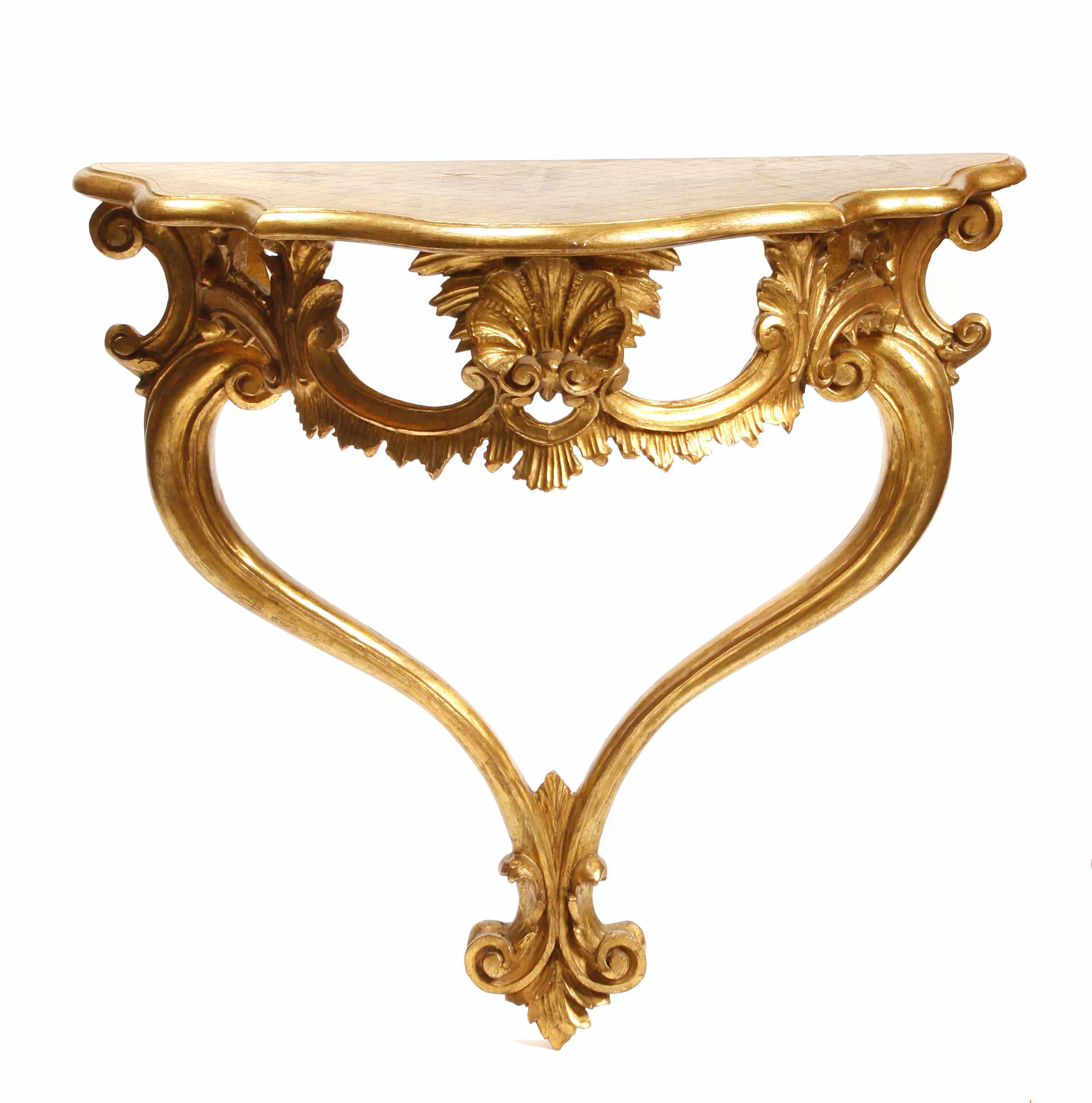 Appraisal: Property of Various Owners A Louis XV style carved giltwood