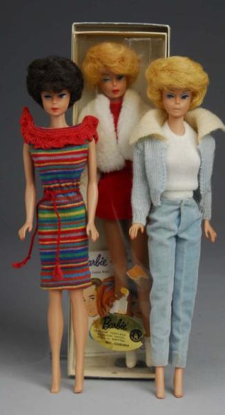 Appraisal: Lot of Bubble Cut Barbies Description Icebreaker in dressed doll