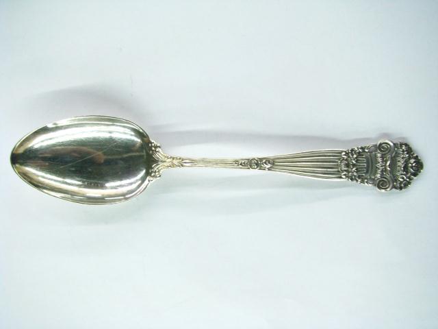 Appraisal: Group of Four Sterling Silver Vegetable Spoons