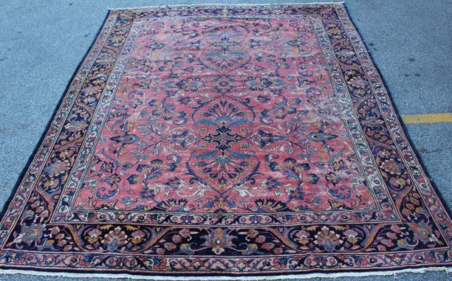 Appraisal: Roomsize Semi Antique Handmade Carpet From a Larchmont NY estate