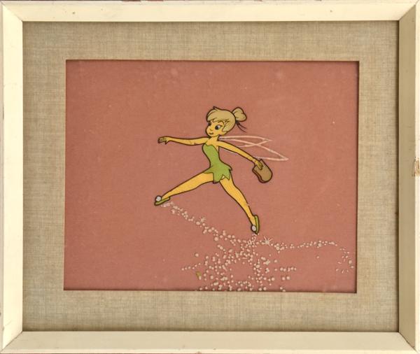 Appraisal: AN ORIGINAL ANIMATION CEL OF TINKER BELL FROM 'PETER PAN'