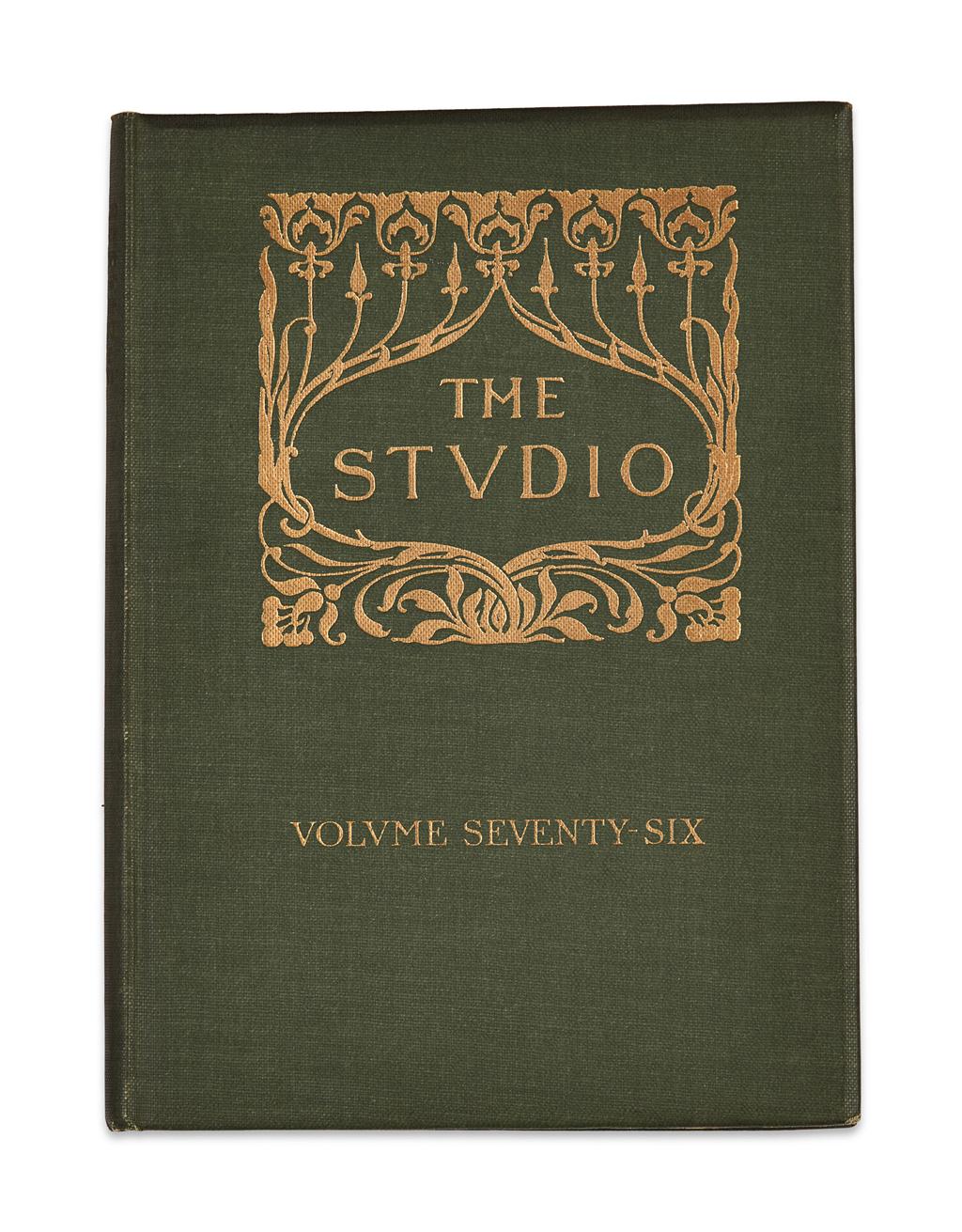 Appraisal: THE STUDIO MAGAZINE various cloth bindings to include volumes also