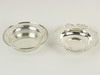 Appraisal: CENTER BOWLS - Two sterling center bowls - open reticulated