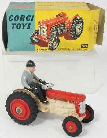 Appraisal: Corgi Toys Massey Ferguson Tractor in original box in good