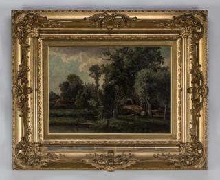 Appraisal: Kruseman van Elten Dutch signed O c pastoral scene Hendrik