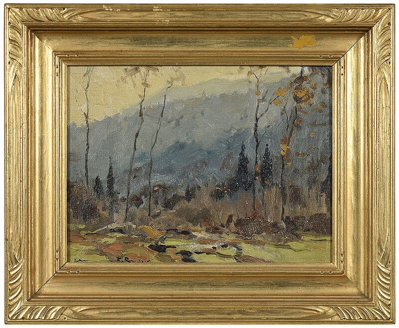 Appraisal: Chauncey Foster Ryder New York New Hampshire - Mountain Landscape