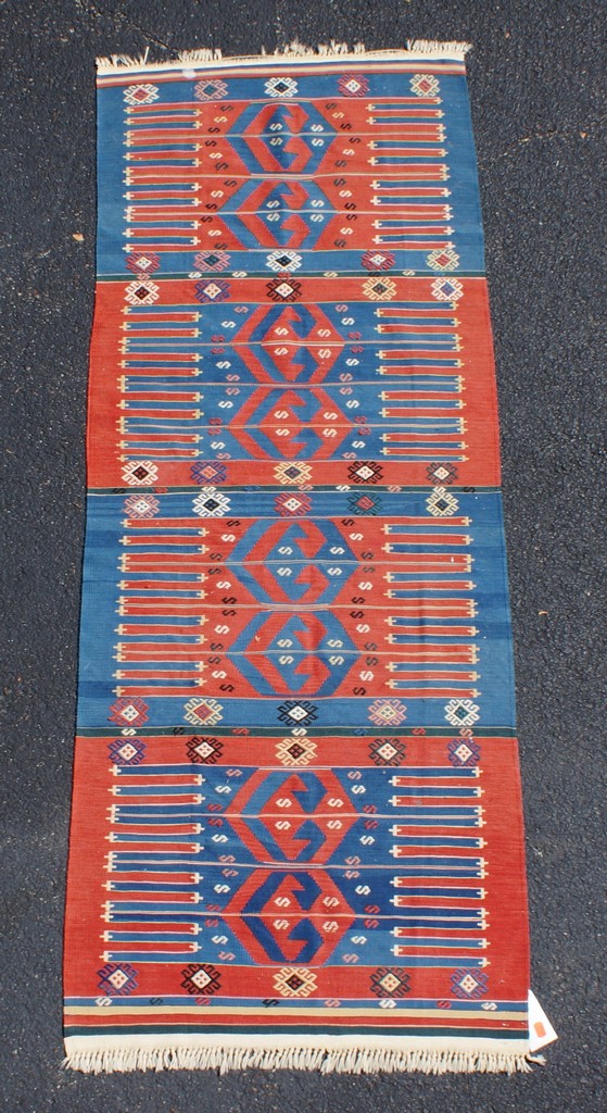 Appraisal: Turkish Oushak Kilim x