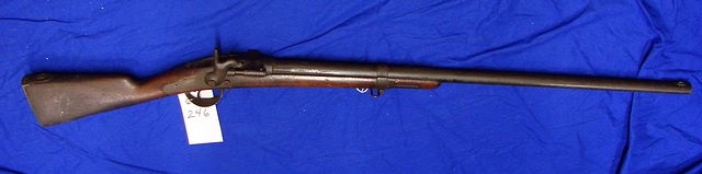 Appraisal: Belgian Zulu breech loading musket Approx cal bbl Stamped on