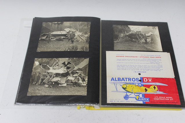 Appraisal: LE BIPLAN ALBATROS - A collection of original World War