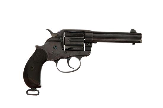 Appraisal: COLT MODEL ''FRONTIER'' DOUBLE ACTION REVOLVER caliber six-shot cylinder ''