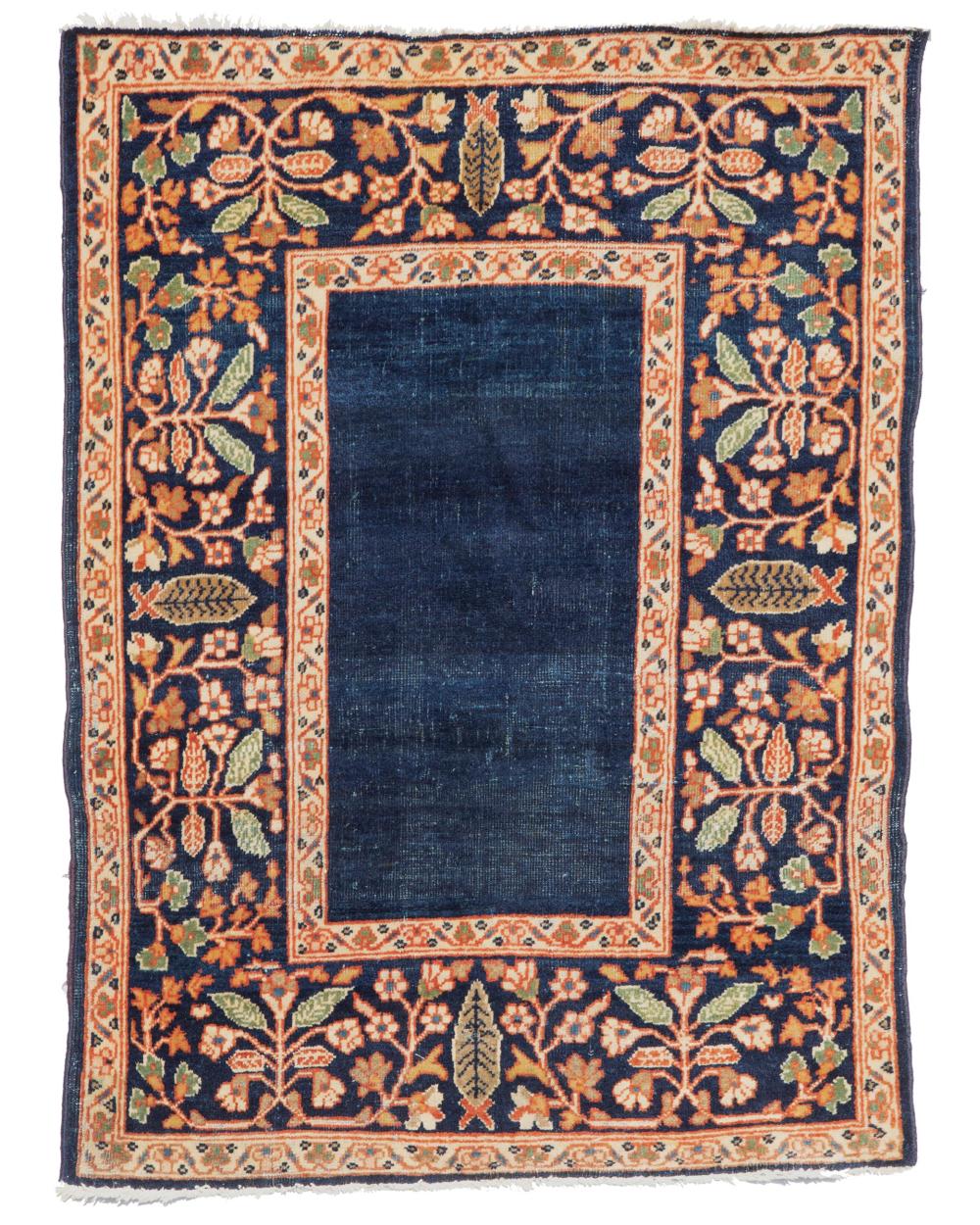 Appraisal: A small Sultanabad area rug First-Quarter th Century Wool on