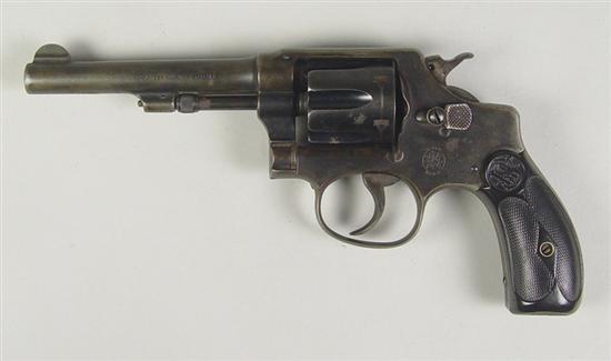 Appraisal: Smith Wesson Hand Ejector Revolver Third model Approximately finish Serial