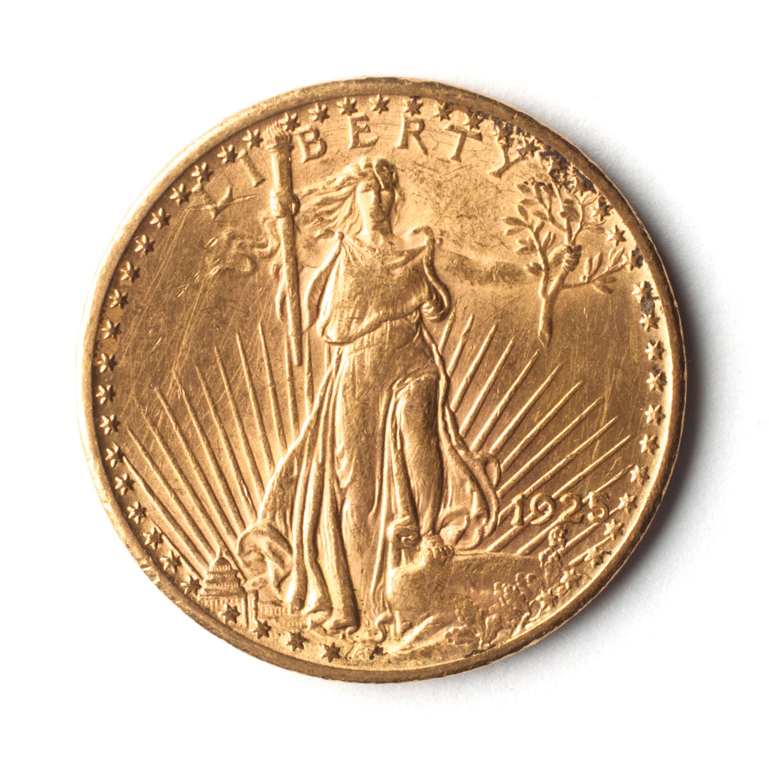 Appraisal: St Gaudens gold double eagle AU-