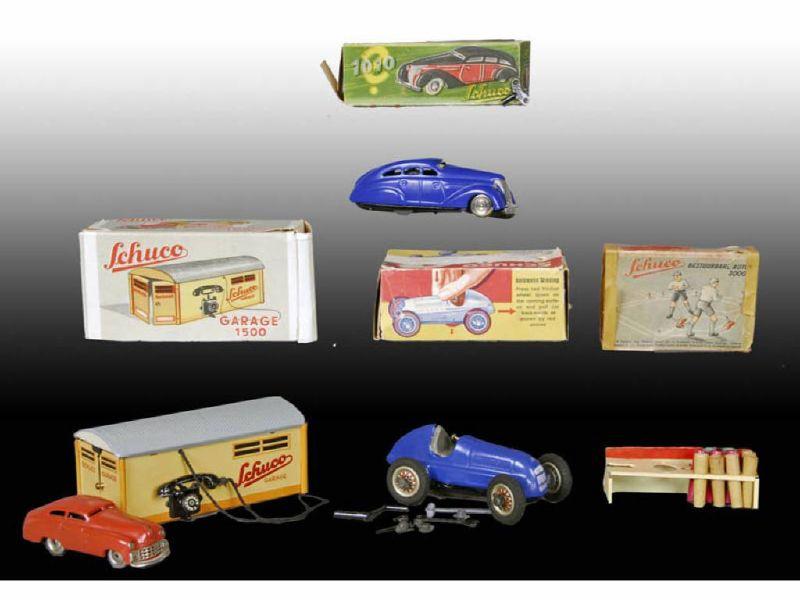 Appraisal: Lot of Schuco Toys with Original Boxes Description Approx ''