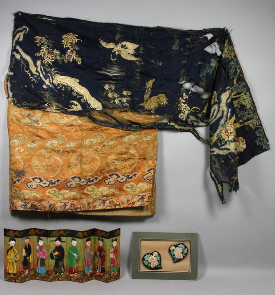 Appraisal: Group of old Chinese fabrics EST