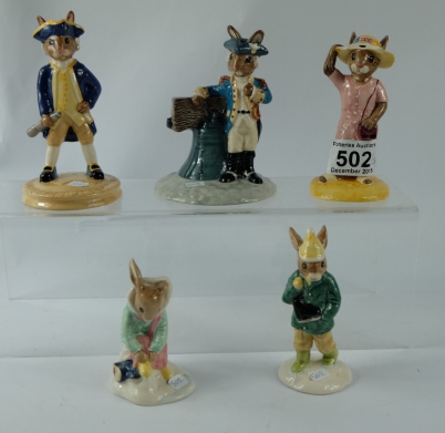 Appraisal: A collection of Royal Doulton Bunnykins to include Liberty Bell