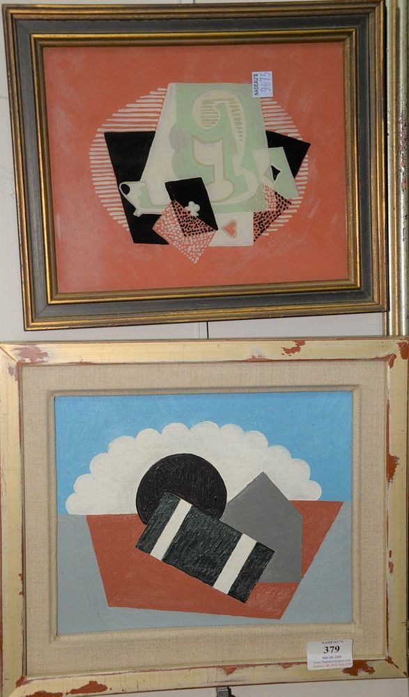 Appraisal: Two Framed Abstracts by Earl Horter American - to include