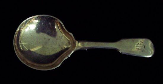 Appraisal: A Victorian caddy spoon fiddle pattern