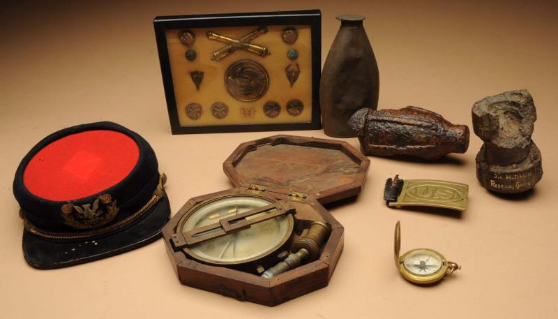 Appraisal: Lot of Civil War Items This lot includes a Union