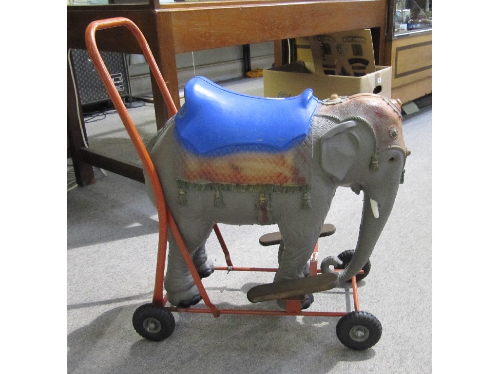 Appraisal: Child's Triang push-along elephant