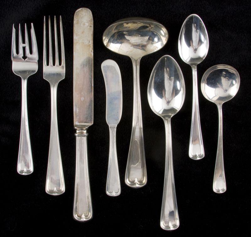 Appraisal: Dominick Haff Lexington Sterling Flatware pieces consisting of place forks