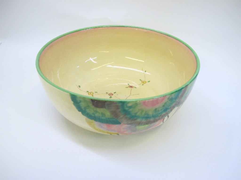 Appraisal: Clarice Cliff Aurea bowl with internal decoration