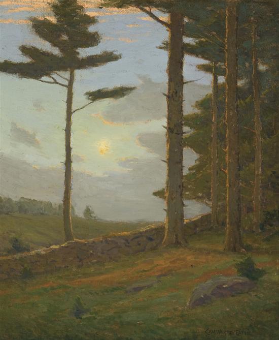 Appraisal: CHARLES WARREN EATON American - September Sunlight oil on canvas