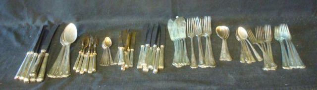 Appraisal: Lot of Silver Flatware Maker's mark of the Hanseatische Silberwarefabrik