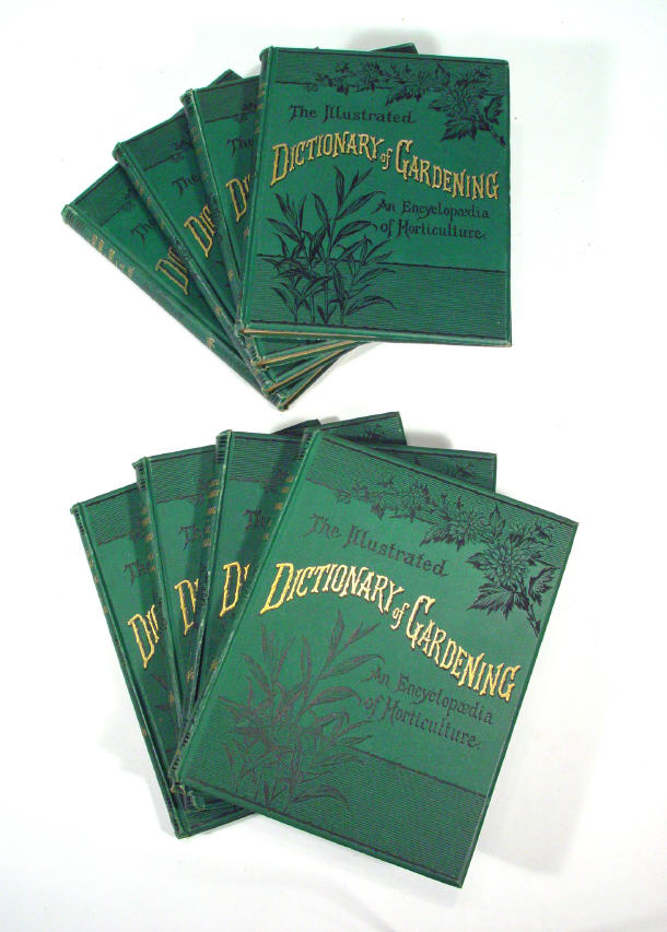 Appraisal: George Nicholson 'The Illustrated Dictionary of Gardening' published by L